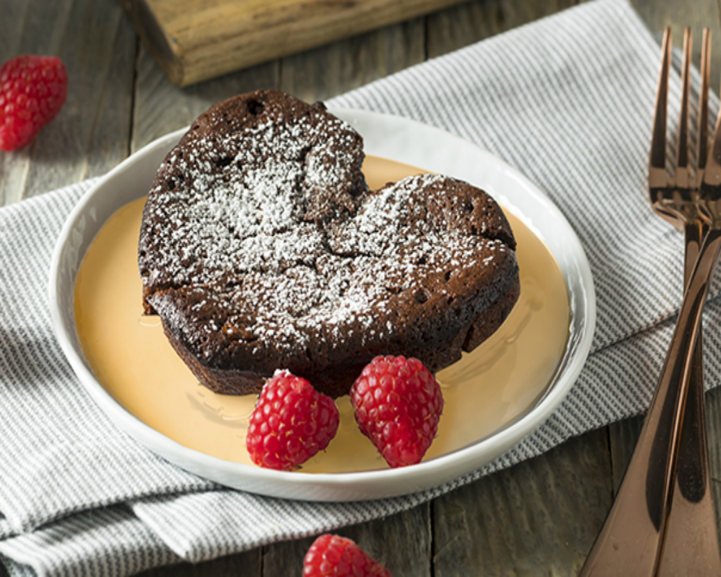 Fondant Au Chocolat Framboises Et Cr Me Anglaise Campagne De France